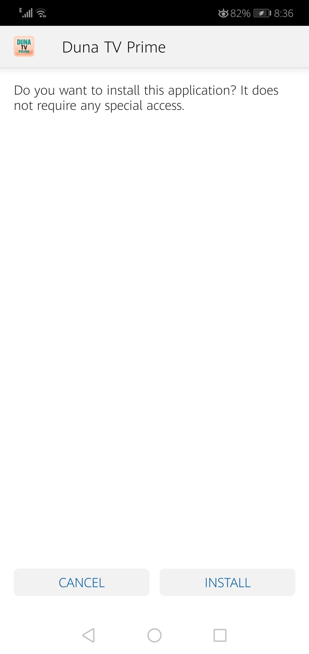 Screenshot Of Duna TV