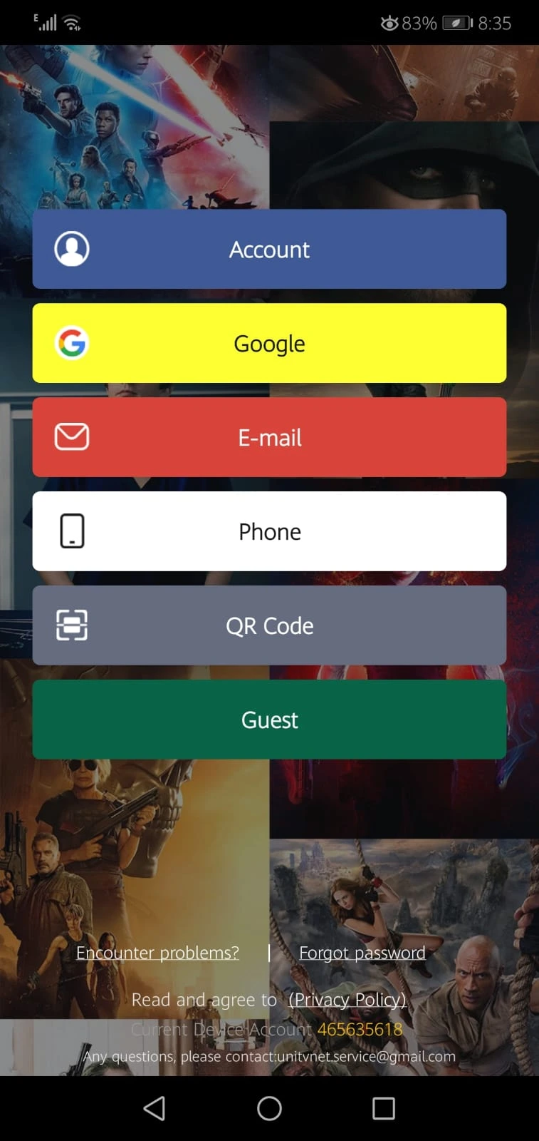 Screenshot Of Duna TV Apk